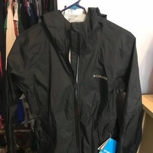 Columbia EvaPOURation Rainjacket- Large